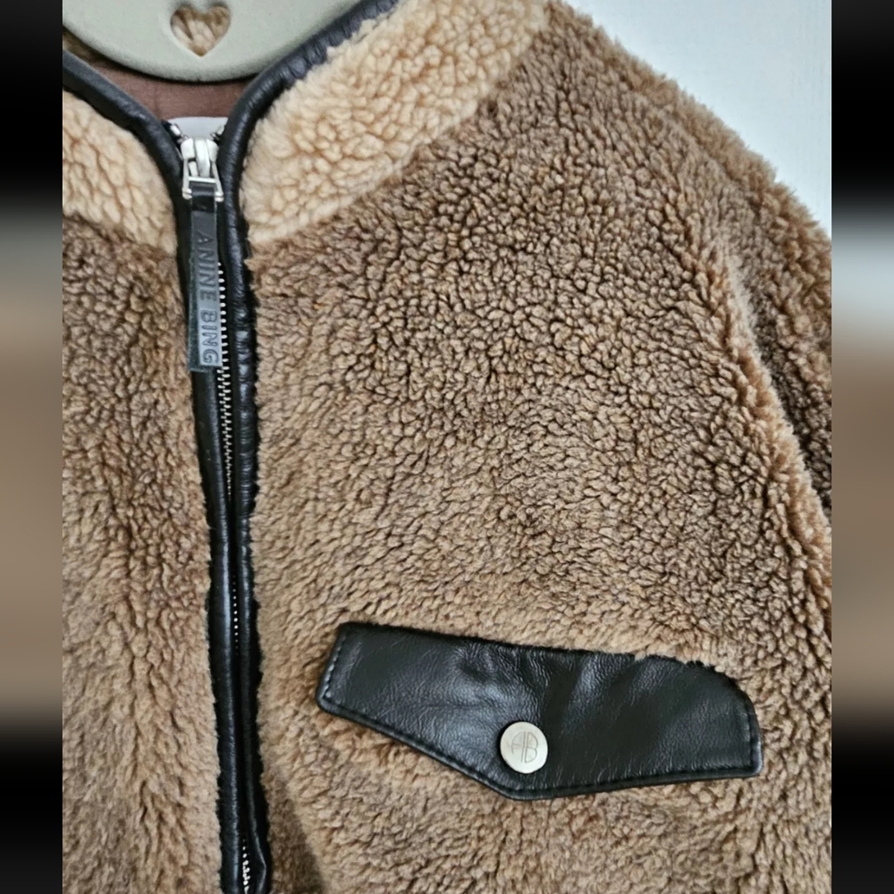 Anine Bing Royce Pullover - Brown And Camel XS MRSP $365 - Picture 8 of 8